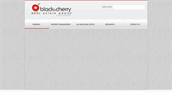 Desktop Screenshot of blackandcherryrealestate.com